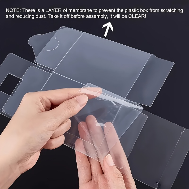 Transparent PVC Display Boxes for Jewelry Storage
